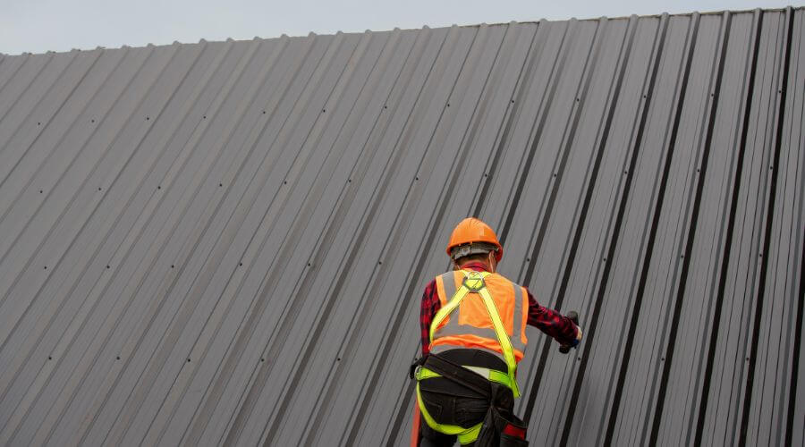 Rubber Roof Repair in Naval Anacost Annex, DC